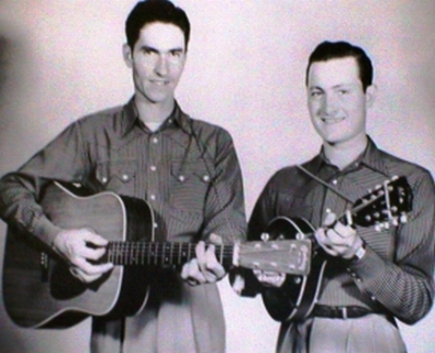 Jim & Jesse when they first started out in 1947 – Jim and Jesse